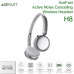 AceFast H8 Active series Noise Cancelling Wireless Headset, 60h, 30dB ANC, BT5.4, silver