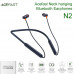 Acefast AceSound N2 Neck hanging Bluetooth Earphones, жесткая дуга на шею, BT 5.3, IPX4, 40h, black