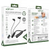Acefast AceSound N4 Neck hanging BT Earphones, жесткая дуга на шею, BT 5.3, IPX4, 130h, TF, bk