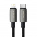 Acefast C23-01 AceWire Pro Cable, Type-C to Lightning, 1.2m, 30W, в оплетке, black