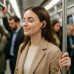 AceFast W5 Hybrid ANC true wireless earbuds, 52dB  ANC, BT5.4, 6h (30h), black