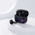 AceFast W6 ANC+AI ENC TWS earbuds, 35dB  ANC, Display, BT5.4, 8h (35h), black