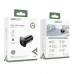 AceFast B1 PWRup series Mini 38w (U+C) metal car charger, USB-C 20w + USB-A 18w, black