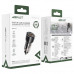 AceFast B12 PWRup series 60w (U+C) car charger, USB-C 30w + USB-A 30w, 60w max
