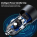 AceFast B12 PWRup series 60w (U+C) car charger, USB-C 30w + USB-A 30w, 60w max