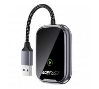 AceFast QC1 AceAuto series CarPlay wireless adapter for car, CarPlay & Android Auto
