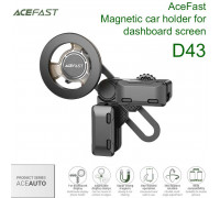 Acefast AceAuto D43 Magnetic car holder for dashboard screen, black