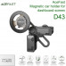 Acefast AceAuto D43 Magnetic car holder for dashboard screen, black