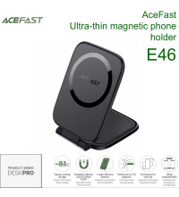 Acefast DeskPro E46 ultra-thin magnetic phone holder, black