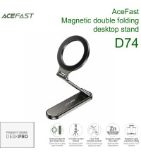AceFast D74 DeskPro Magnetic double folding desktop stand