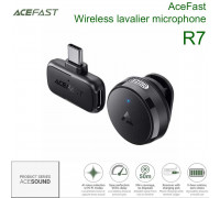 AceFast AceSound R7 Wireless lavalier microphone, type-c receiver, беспроводной микрофон, 5h