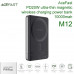 AceFast M12 PWRup series PD20W ultra-thin magnetic wireless power bank 10000mah, Qi 15W, black