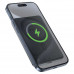 AceFast M12 PWRup series PD20W ultra-thin magnetic wireless power bank 10000mah, Qi 15W, black