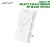 AceFast M6 PWRup series magnetic wireless charging power bank 10000mah, Qi 15W, PD 20w, white