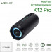 AceFast K12 Pro portable speaker, 30w, 8h, TWS stereo pairing, TF, USB, BT 6.0, black
