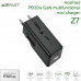 Acefast Z7 PWRup series PD30w GaN multifunctional mini charger, 1xUSB-C, black