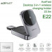 AceFast AirCharge E22 Desktop 3-in-1 wireless charging holder, max QI output 22.5w, black