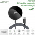AceFast AirCharge E24 Qi2 desktop magnetic wireless charger, black