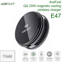 AceFast AirCharge E47 Qi2 25W magnetic cooling wireless charger, black