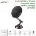 AceFast D30 Air Charge Magnetic folding wireless charging car holder 15w, на панель, black