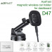 AceFast D47 AirAuto Magnetic wireless charging car holder for dashboard 15w, на стекло и панель