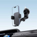 AceFast D53 AceAuto Electric Clamp wireless charging car holder 15w for dashboard, на стекло+панель