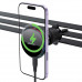 AceFast D61 Ace Auto Qi2 25W Magnetic wireless charging car holder for air vent, на решетку, black