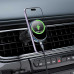 AceFast D61 Ace Auto Qi2 25W Magnetic wireless charging car holder for air vent, на решетку, black
