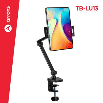 Arroys TB-LU13, держатель-пантограф для планшета и смартфона на стол, черный