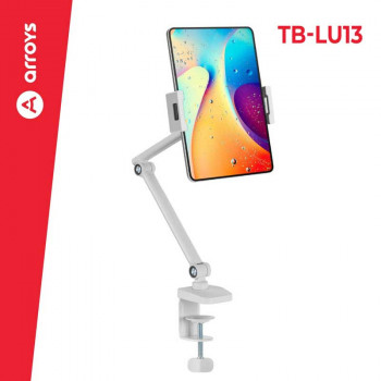 Arroys TB-LU13, держатель-пантограф для планшета и смартфона на стол, белый