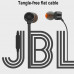 JBL Tune 110 Earphones, black