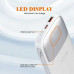 LDNIO PQ19 Power Bank 10000 mAh, PD20w + QC 22.5w, with C&L cable,  white