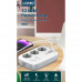 LDNIO сетевой фильтр 3 розетки + 2 USB-C PD65w + USB QC3.0 60w, 2m (SE3436) белый