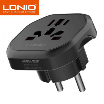 LDNIO Z7 Unuversal Adapter US/AU/UK/EU