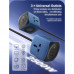 LDNIO сетевой фильтр 3 розетки + 2 USB-C PD65w + USB QC3.0 30w, 2m (SC3319) черный