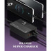 LDNIO 65w DESKTOP CHARGER, 2U + 2C, PD 65w, USB 30w (A4808Q) black