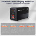 LDNIO 65w DESKTOP CHARGER, 2U + 2C, PD 65w, USB 30w (A4808Q) black