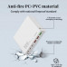 LDNIO Q605 120w GaN Six ports fast charger, 3 USB-A + 3 USB-C, PD65w, white