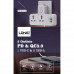 LDNIO 100w DESKTOP CHARGER, 2U + 2C, PD 100w, USB 30w, LED,  (A4809С) black