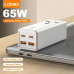 LDNIO SC1418 65w Desktop Power Strip, 2 USB-A + 2 USB-C + AC, 2m, white