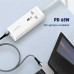 LDNIO SC1418 65w Desktop Power Strip, 2 USB-A + 2 USB-C + AC, 2m, white