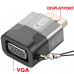 XO GB016 DisplayPort to VGA Video Converter, 1080P (XO-GB016) silver