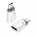 XO NB256H Type-C to MicroUSB Mini Adapter (XO-NB256H) white
