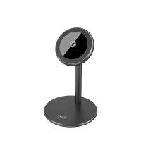 XO CX007 Magnetic Desktop Bracket Wireless Charger, Qi 15w (XO-CX007) black