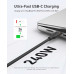 Anker PowerLine III Flow USB-C to USB-C Cable, 240w, 0.9m, офлайн упаковка (A8552P22) white