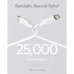 Anker PowerLine III Flow USB-C to USB-C Cable, 240w, 0.9m, офлайн упаковка (A8552P22) white