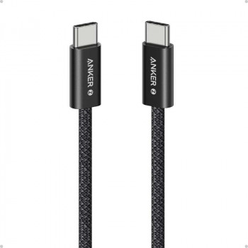 Anker Zolo A8060 USB-C to USB-C Cable, 240w, 1.5m, оплетка  (A8060P11) black