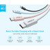 Anker Zolo A8060 USB-C to USB-C Cable, 240w, 1.5m, оплетка  (A8060P21) white