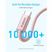 Anker Zolo A8060 USB-C to USB-C Cable, 240w, 1.5m, оплетка  (A8060P21) white