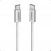 Anker Zolo A8060 USB-C to USB-C Cable, 240w, 1.5m, оплетка  (A8060P21) white